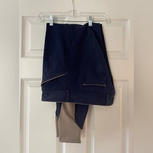 Dover Wellesley Breeches - Navy/Grey - 32R